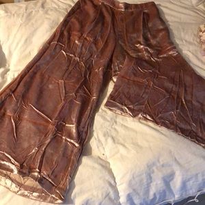 Free people velvet pants
